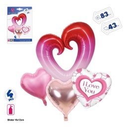 Valentine's Day balloons