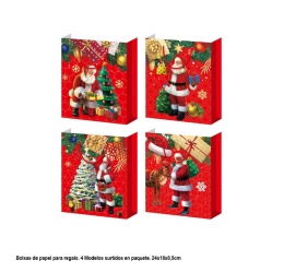 Torebki Papierowe Świąteczne