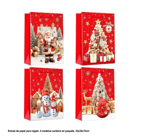 Christmas Paper Bags