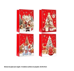 Torebki Papierowe Świąteczne