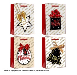 Torebki Papierowe Świąteczne