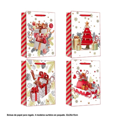 Torebki Papierowe Świąteczne