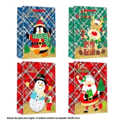 Torebki Papierowe Świąteczne
