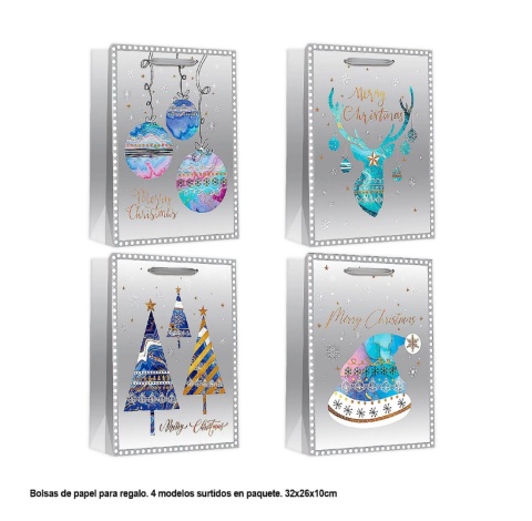 Torebki Papierowe Świąteczne