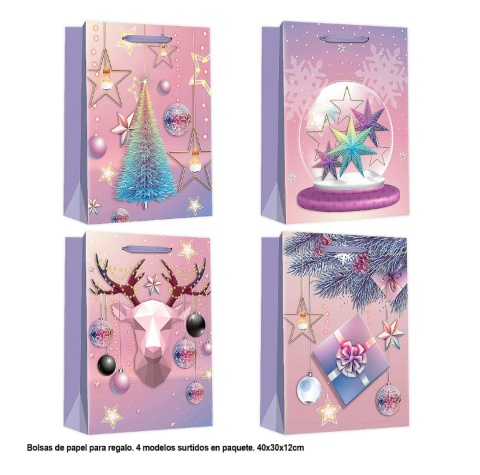 Torebki Papierowe Świąteczne