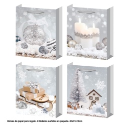Torebki Papierowe Świąteczne