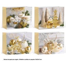 Torebki Papierowe Świąteczne