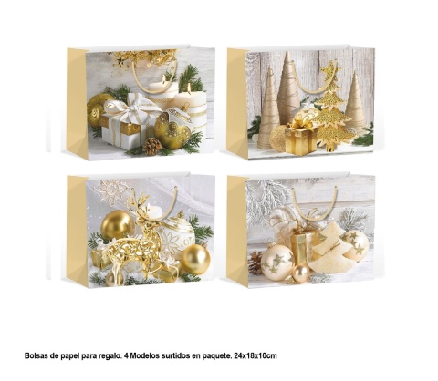 Torebki Papierowe Świąteczne