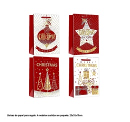 Torebki Papierowe Świąteczne