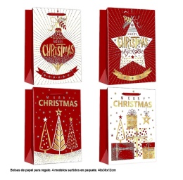 Torebki Papierowe Świąteczne
