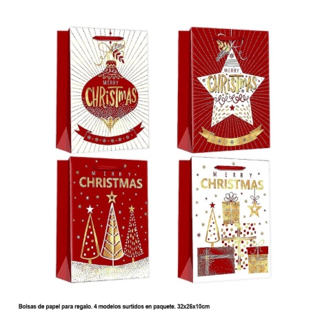 Torebki Papierowe Świąteczne