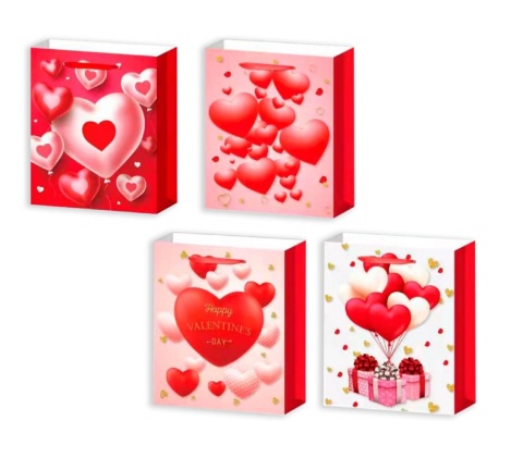 Torebki walentynkowe na prezent