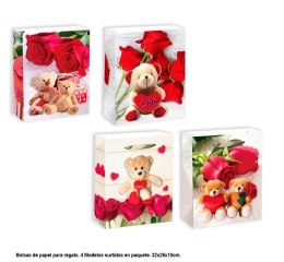 Torebki walentynkowe na prezent