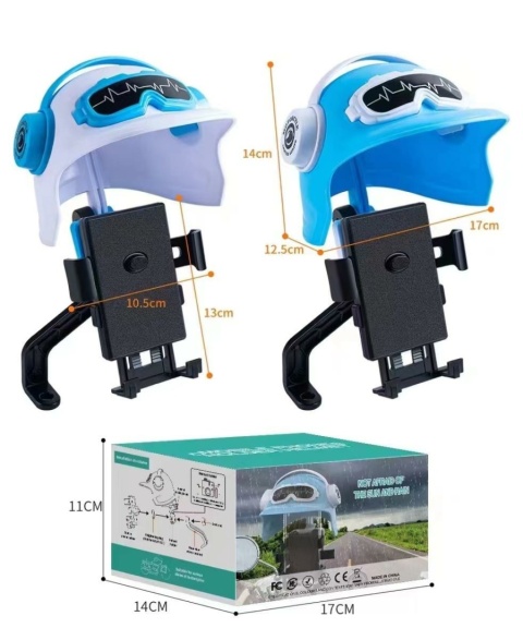 Phone holders for motorcycles