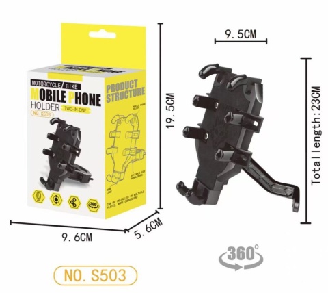 Uchwyty na telefon do roweru / motocykla