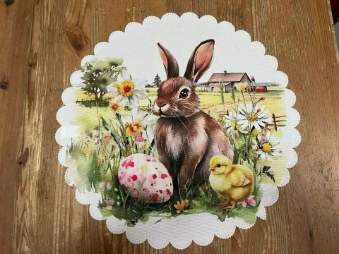 Serwetka na stół wielkanocny