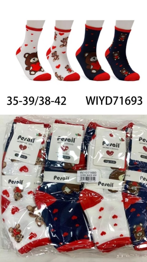 Skarpetki Walentynkowe