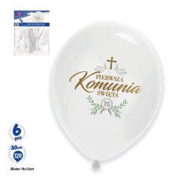 Balloons for First Communion