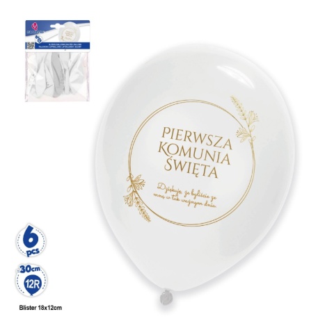 Balony na Komunię