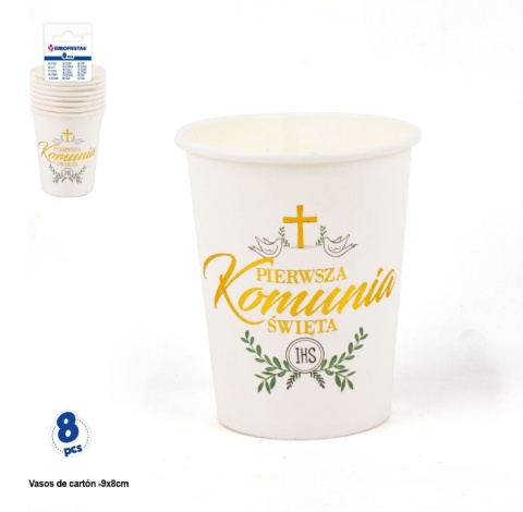 Kubki Papierowe Komunia