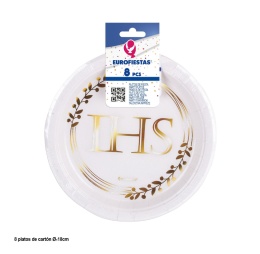 Paper plates for communion