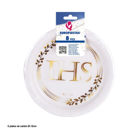 Talerzyki papierowy na komunie