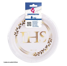 Paper plates for communion