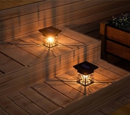 Lampy ogrodowe, solarne