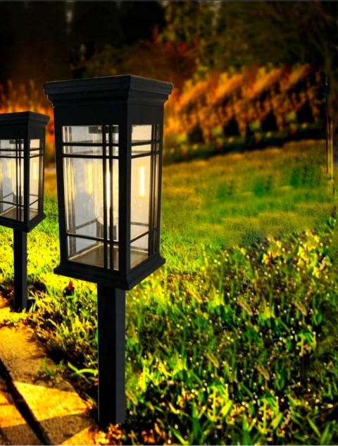 Lampy ogrodowe, solarne