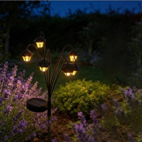Lampy ogrodowe, solarne
