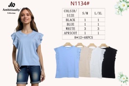 Młodzieżowy T-shirt damski
