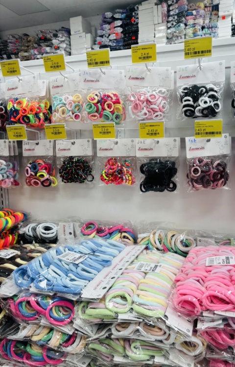 Gumki do włosów i scrunchies