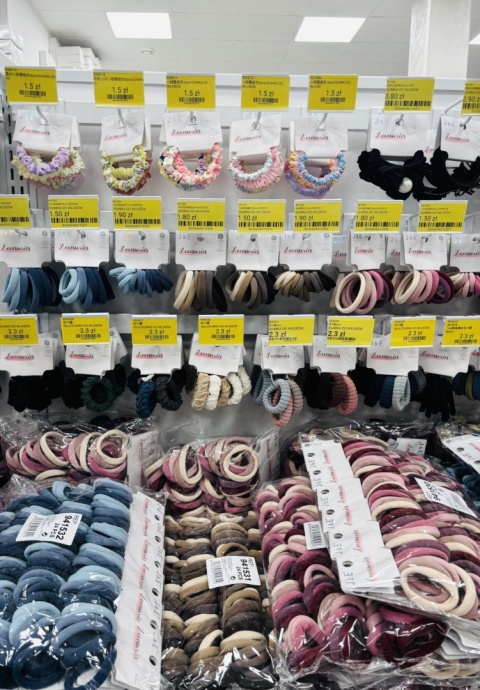 Gumki do włosów i scrunchies
