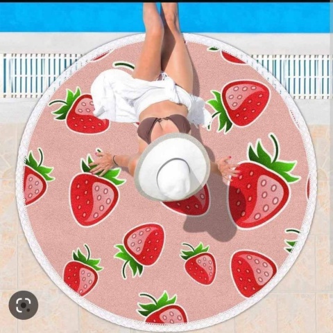 Round Beach Towel