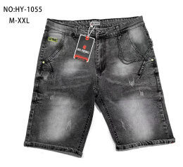 Krótkie męskie spodenki jeansowe marki RED FIREBALL ( M - 2XL )