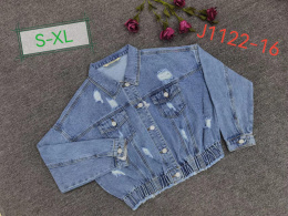 Kurtka, katana jeansowa damska marki REDSEVENTY model: J1122-16