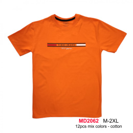 Męska koszulka - t-shirt bawełniany model: MD2062