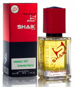 Perfumy unisex (dla Pań i Panów) SHAIK №197 poj. 50 ml