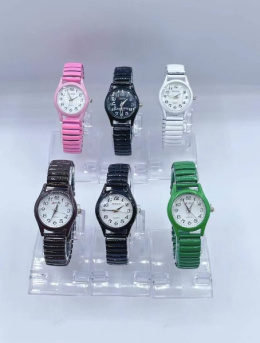 Elegancki zegarek damski na metalowej, elastycznej bransolecie model: S1