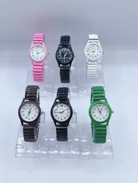 Elegancki zegarek damski na metalowej, elastycznej bransolecie model: S1