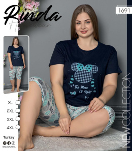Piżama damska PLUS SIZE model: 1691 marki RINDA