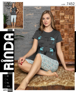 Piżama damska model: 7452 marki RINDA